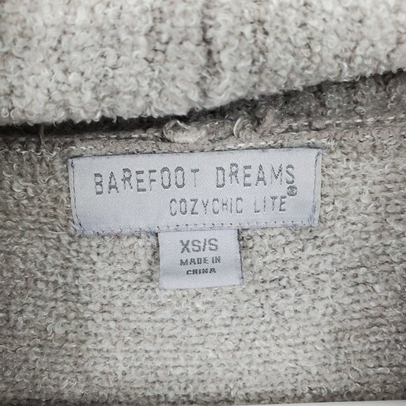 Barefoot‎ Dreams Cozy Chic Lite Rounded Cardigan Sweater Size XS / Small - Picture 3 of 11